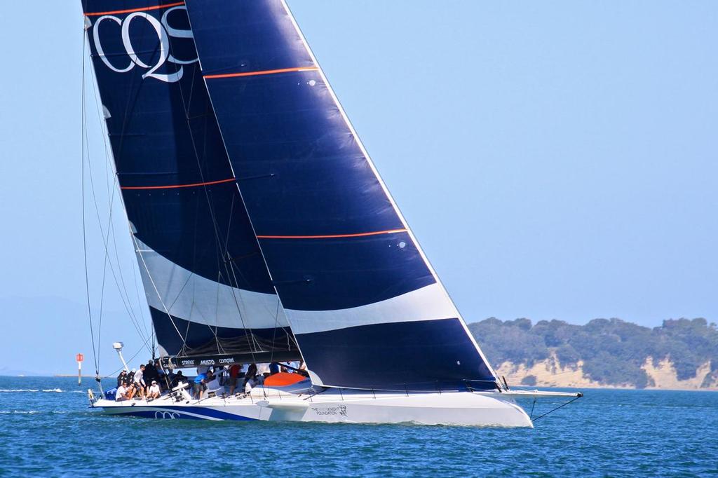 CQS supermaxi Waitemata Harbour, Auckland - November 23, 2016 © Richard Gladwell www.photosport.co.nz